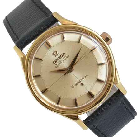  Omega Constellation 167.005/6 SC-62 - 167.005 Constellation Pie Pan automatic yellow gold 18KT 1963  