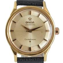 Thumbnail von Omega Constellation 167.005/6 SC-62 - 167.005 Constellation Pie Pan automatic yellow gold 18KT 1963