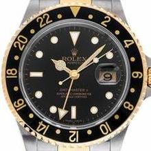 Thumbnail von Rolex GMT-Master II no hole Ref.16713T 2005 Full Set sehr gut Vintage