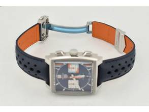 Thumbnail von TAG Heuer Monaco Chronograph X Gulf Like New Stickers