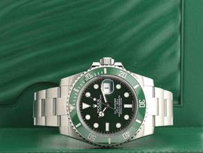 Thumbnail von Rolex Submariner Date 116610lv - hulk Like New Full Set