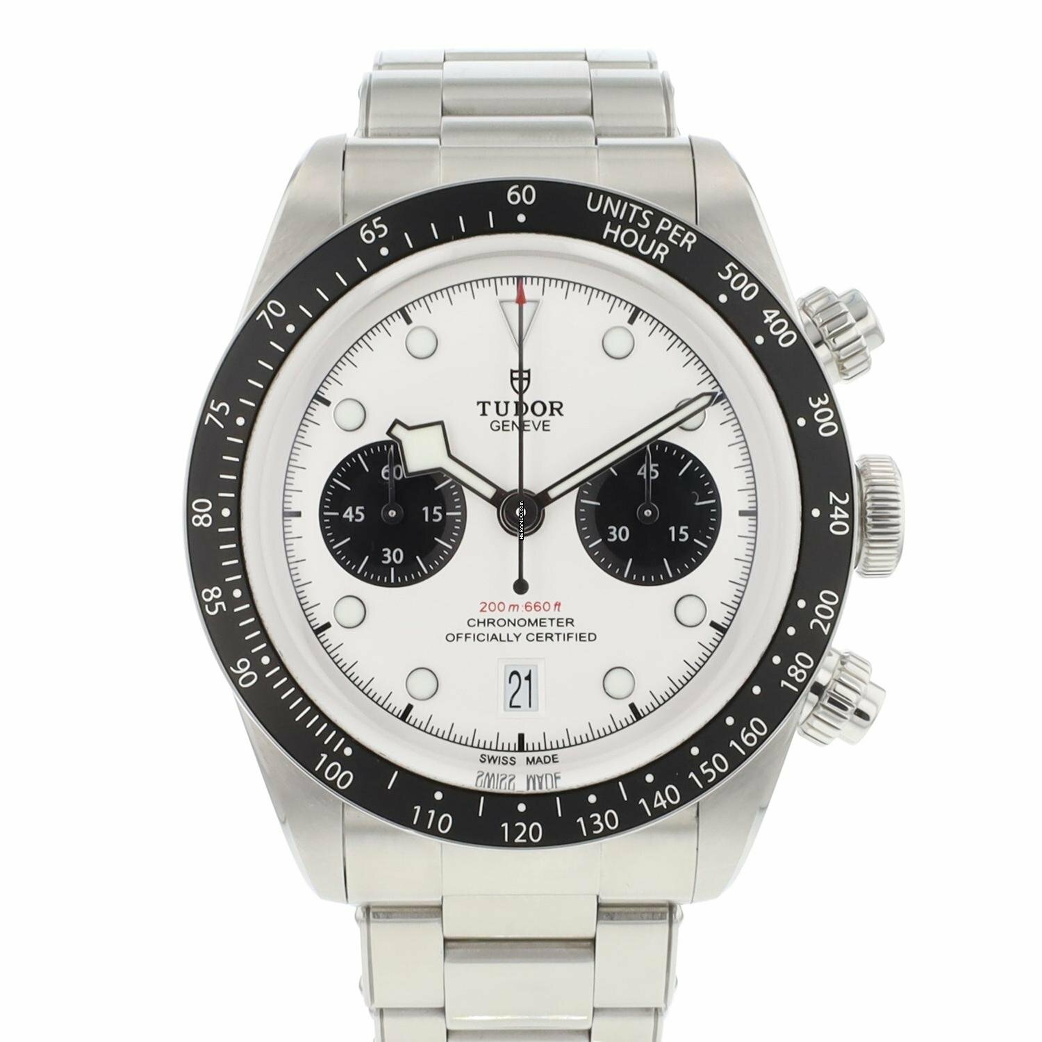 Tudor Black Bay Chrono White Dial </h1>