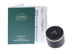 Thumbnail von Girard Perregaux Chrono Hawk Céramique Ref.49970-32-631-FK6A original Box sehr Gut Vintage </h1>