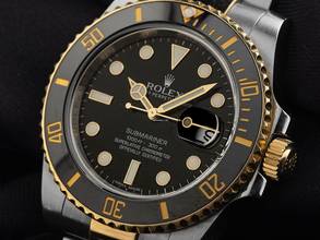 Thumbnail von Rolex Submariner Date Ref.116613LN 2013 Full Set wie Neu Vintage