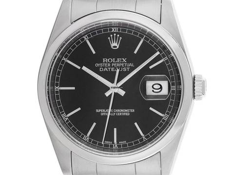  Rolex Datejust 36 Ref.16200 2003 Full Set gut Vintage  