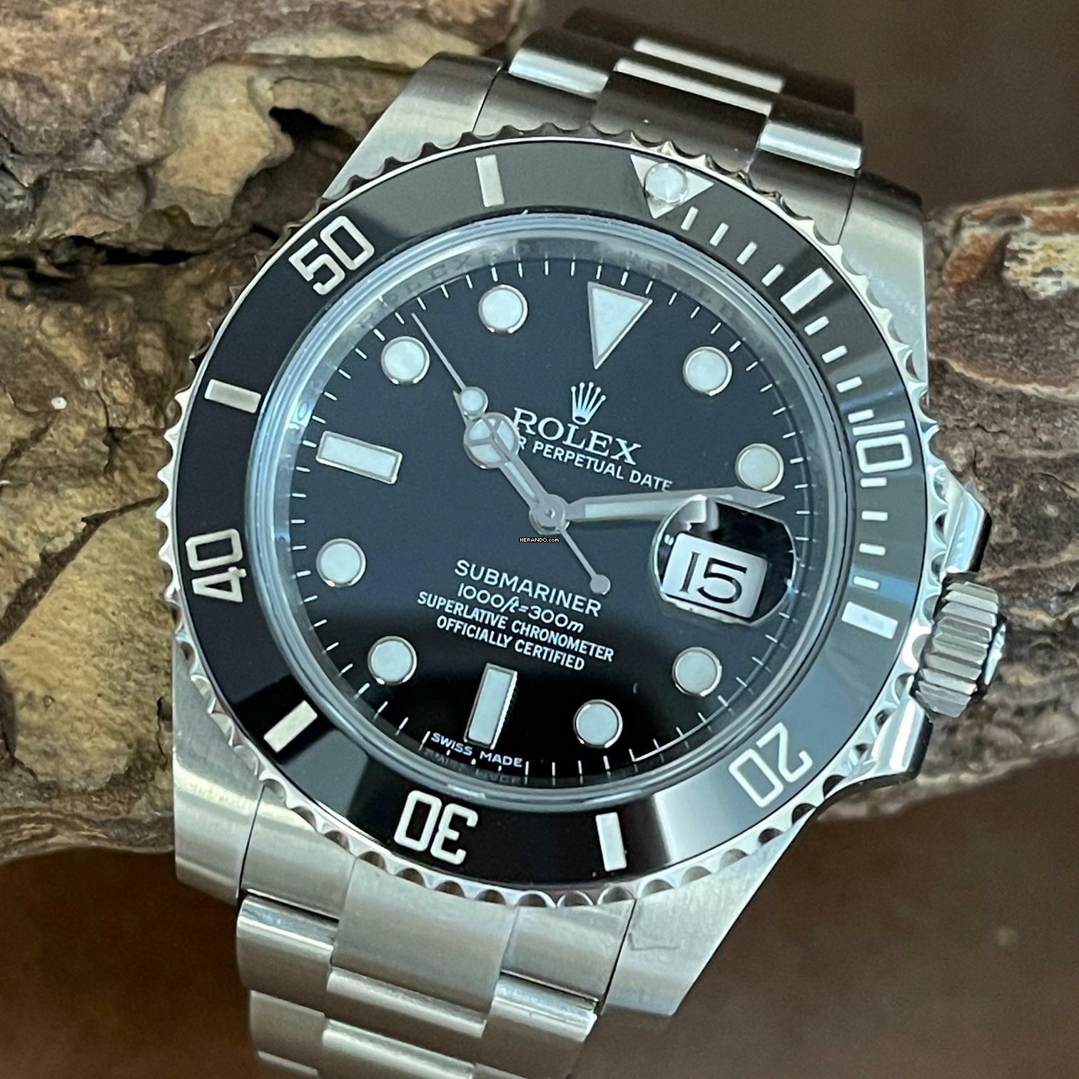 Rolex Submariner Date Submariner Date - FULLSET 2014 LC100 - Ref. 116610LN