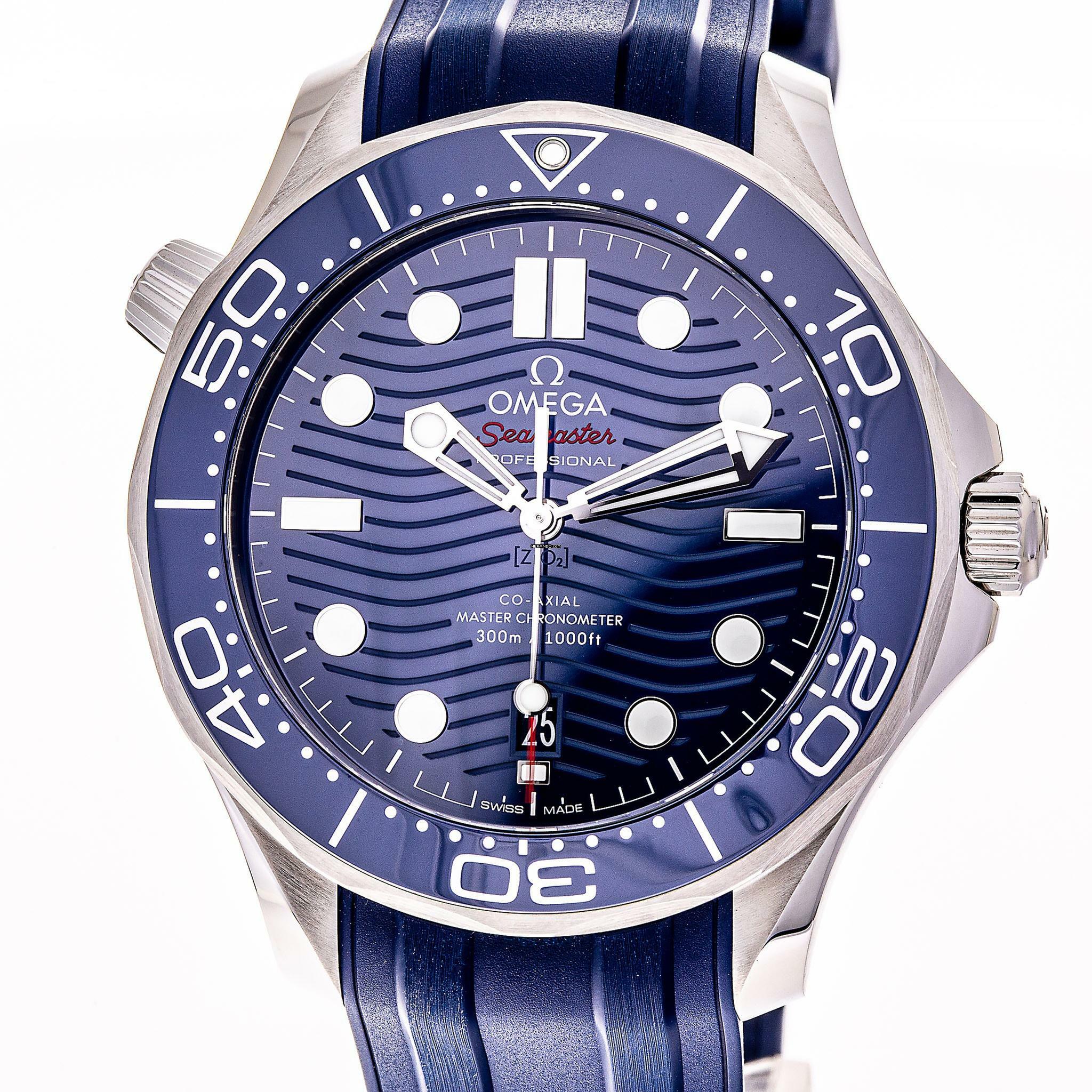 Omega Seamaster Diver 300 M 42 Blue – 210.32.42.20.03.001 – NEW & UNWORN – 07/2025 Full Set