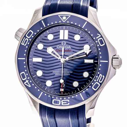  Omega Seamaster Diver 300 M 42 Blue – 210.32.42.20.03.001 – NEW & UNWORN – 07/2025 Full Set 