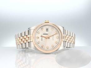 Thumbnail von Rolex Datejust 36 36mm 116231 2016 Stahl Rosegold 750 Diamanten Automatik Stainless Steel 18kt Rose Gold Jubilé-band Chronometer Oyster