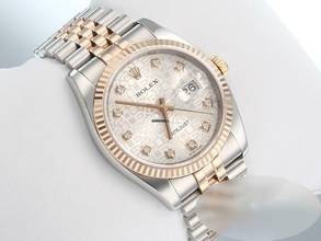 Thumbnail von Rolex Datejust 36 36mm 116231 2016 Stahl Rosegold 750 Diamanten Automatik Stainless Steel 18kt Rose Gold Jubilé-band Chronometer Oyster