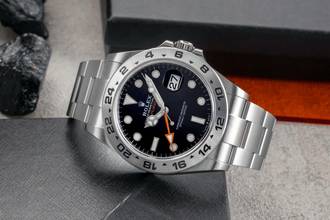 Thumbnail von Rolex Explorer II Automatik Edelstahl Herrenuhr Ref. 226570 Box & Papiere 2022