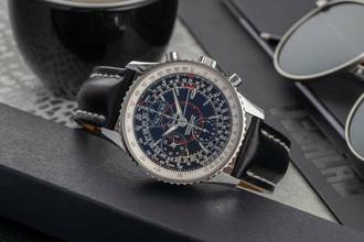 Thumbnail von Breitling Montbrillant Datora Chronograph Stahl Automatik Ref. A21330 Papiere