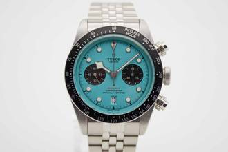 Thumbnail von Tudor Black Bay Chrono Flamingo Blue 2025 M79360N LC100 Fullset
