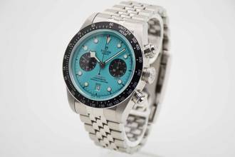 Thumbnail von Tudor Black Bay Chrono Flamingo Blue 2025 M79360N LC100 Fullset
