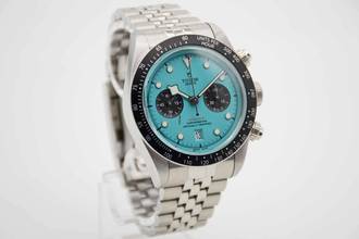 Thumbnail von Tudor Black Bay Chrono Flamingo Blue 2025 M79360N LC100 Fullset