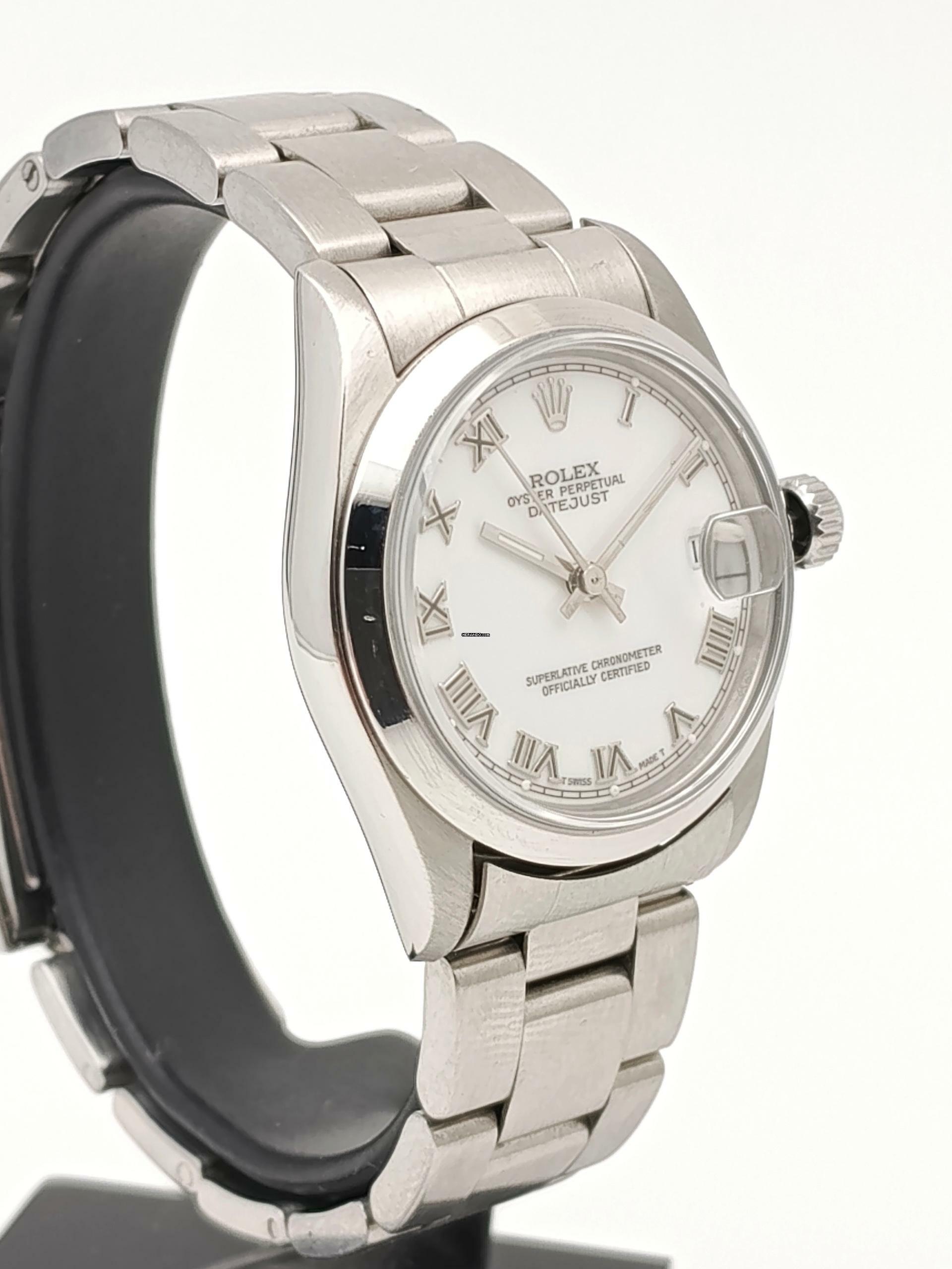 Thumbnail von Rolex Datejust 31 White dial serviced