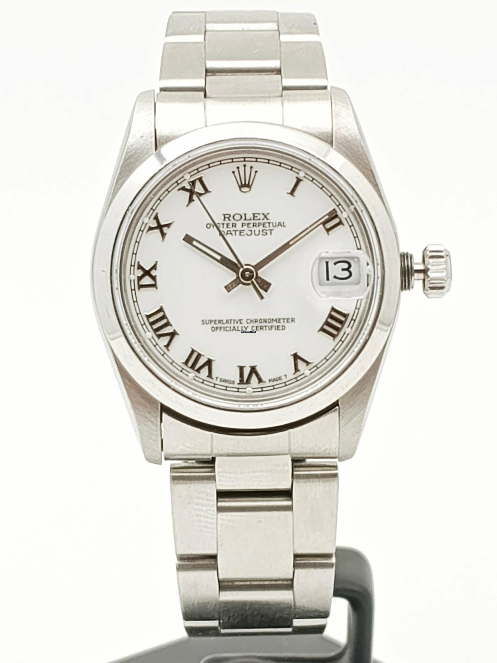 Thumbnail von Rolex Datejust 31 White dial serviced