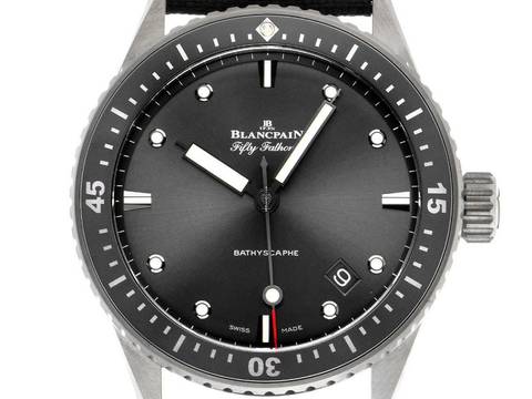  Blancpain Fifty Fathoms Bathyscaphe Ref.5000.1110.B52A 2024 Full Set Ungetragen 