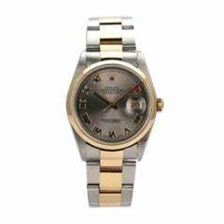  Rolex Datejust 36 Stahl Gold 16203 Stahlfarben Römisch  