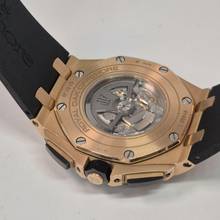 Thumbnail von Audemars Piguet Royal Oak Offshore Chronograph Chrono Ouro Rosé & Cerâmica 44mm Automático Completo