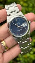 Thumbnail von Rolex Datejust 36 Top condition like new blue dial