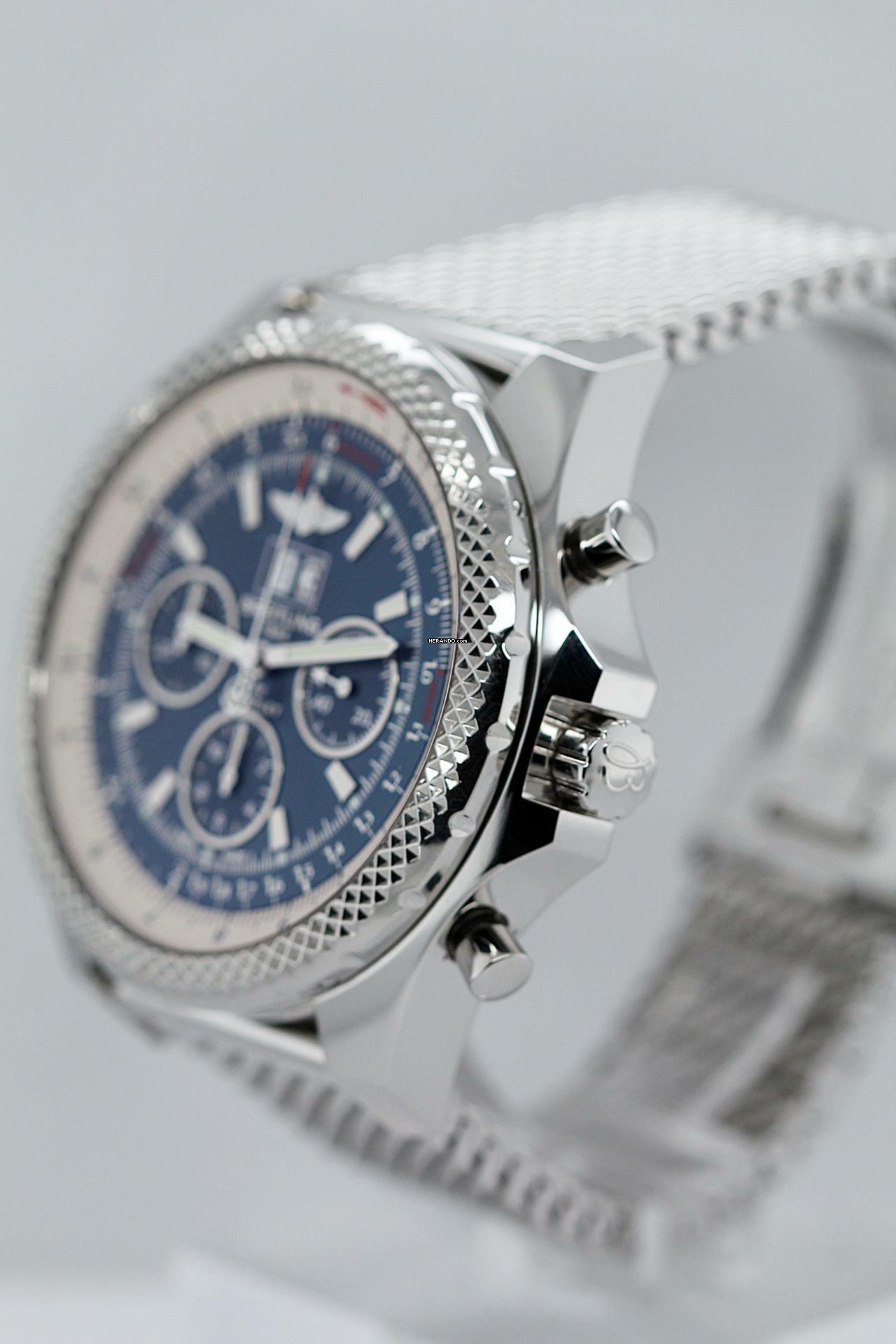 Thumbnail von Breitling Bentley 6.75 Blue Dial Full-Set