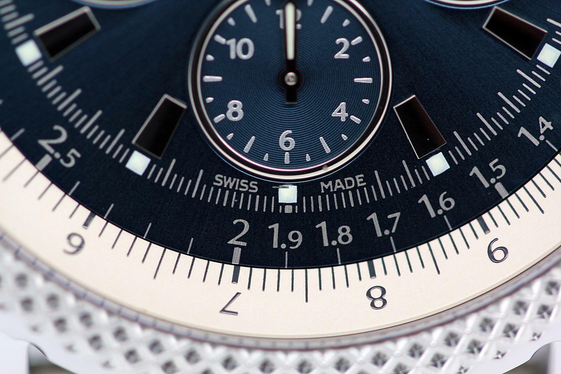 Thumbnail von Breitling Bentley 6.75 Blue Dial Full-Set