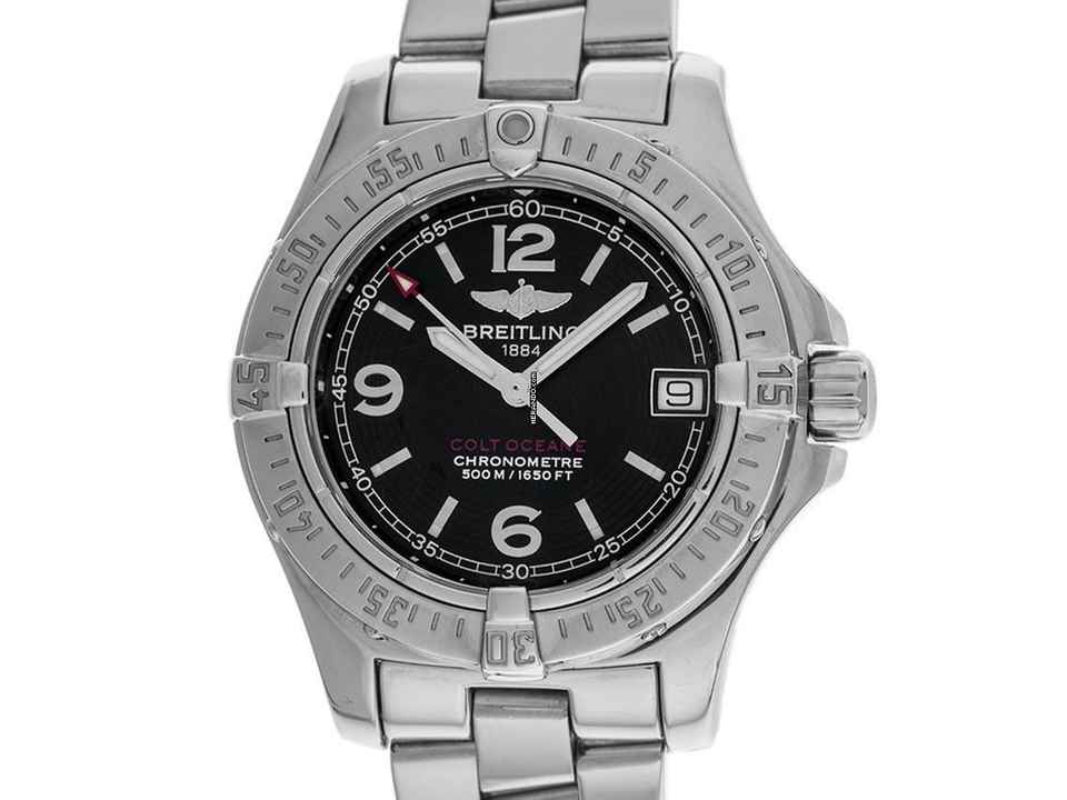  Breitling Colt Oceane Ref.A77380-308 2011 Full Set sehr gut Vintage  