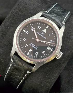  IWC Fliegeruhr Mark Pilot Mark XII - IW324101 - Black Dial - Jaeger LeCoultre Movement - Fair - Papers 1996 