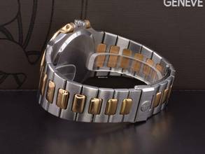 Thumbnail von Patek Philippe Nautilus 3700 Steel/gold Blue Dial Original Box / Warranty 1982 Very Rare