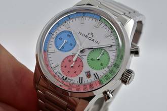 Thumbnail von Norqain Freedom 60 Chrono 40mm Enjoy Life Special Edition Ice Cream Limited