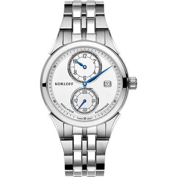  Korloff Automatik Regulator Herren Uhr 04WA1470009 Neu 