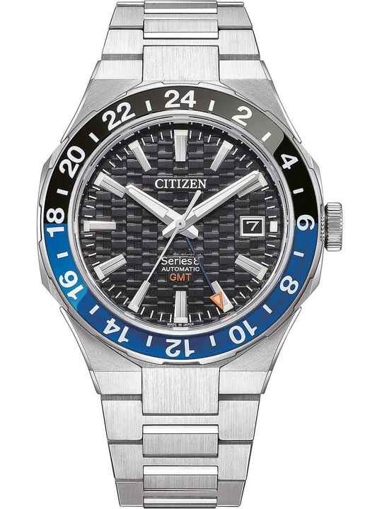  Citizen NB6031-56E Series 8 Automatik GMT Herrenuhr 41mm 10ATM 