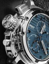 Thumbnail von U-Boat Chimera 9589 Herrenuhr Chimera 46mm Chrono SS blau Automatik 10ATM