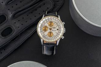 Thumbnail von Breitling Old Navitimer Chronograph Stahl / Gold Automatik Herrenuhr Ref. 81610