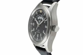 Thumbnail von IWC Fliegeruhr Spitfire UTC Pilot UTC TZC Edelstahl Automatik Black Dial Herrenuhr Ref. IW325102