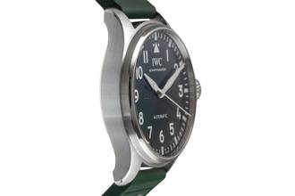 Thumbnail von IWC Große Fliegeruhr Big Pilot British Racing Green Stahl Automatik Herren Ref. IW329306 B&P 2022