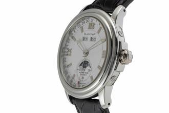 Thumbnail von Blancpain Léman Moonphase Stahl Automatik Herrenuhr Ref. 2763-1127-A35