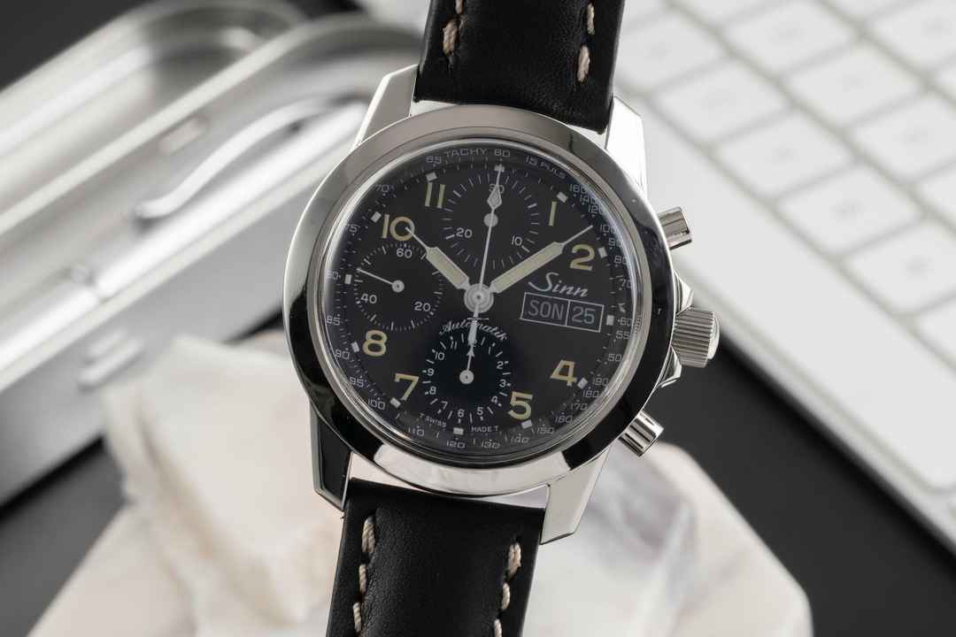  Sinn 103 ST Chronograph Stahl Automatik Herrenuhr Ref. 103.050  