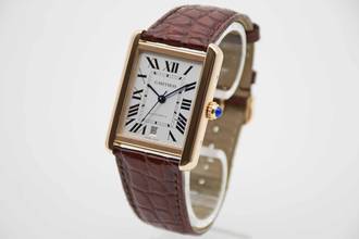 Thumbnail von Cartier Tank Solo XL 5200026 Roségold mit Box & Papieren