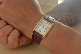 Thumbnail von Cartier Tank Solo XL 5200026 Roségold mit Box & Papieren