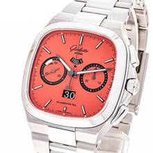 Thumbnail von Glashütte Original Seventies Chronograph Panoramadatum Date Watermelon 40 – 1-37-02-17-02-70 – NEW & Unworn – 2025 Full Limited Edition