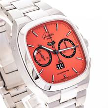 Thumbnail von Glashütte Original Seventies Chronograph Panoramadatum Date Watermelon 40 – 1-37-02-17-02-70 – NEW & Unworn – 2025 Full Limited Edition