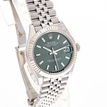 Thumbnail von Rolex Datejust 31 Mint Green Jubilee – Whitegold Bezel – 278274 – NEW – Lc100 – 2022 Full Set