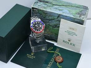Thumbnail von Rolex GMT-Master 16700 Rare Dial only Swiss Like New 1998 - Full Set