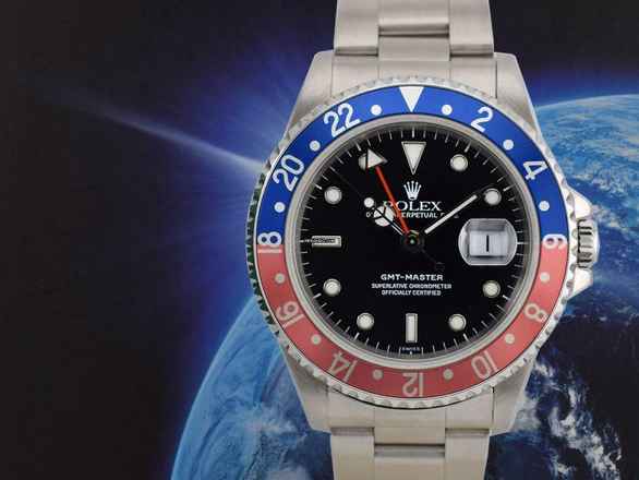  Rolex GMT-Master 16700 Rare Dial only Swiss Like New 1998 - Full Set  