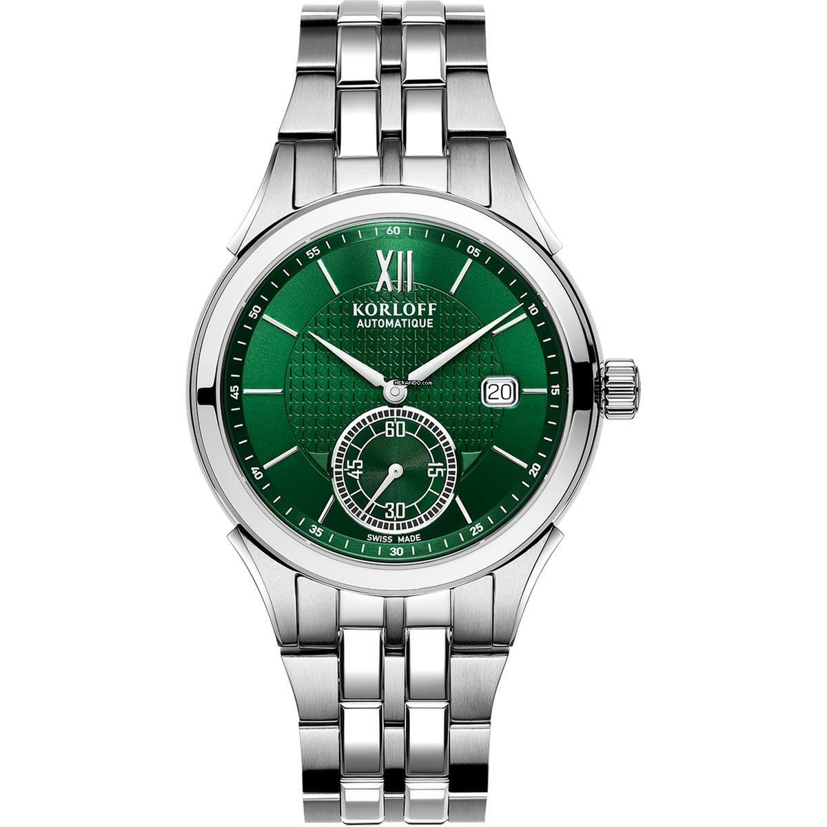  Korloff Automatik Herren Uhr 04WA1470008 Neu 