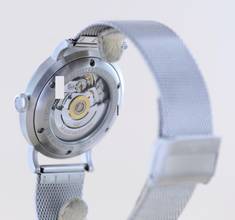 Thumbnail von Meistersinger Vintago Date Stahl 38mm Weiß Einzeiger Neu B+P Dresswatch