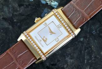 Thumbnail von Jaeger-LeCoultre Reverso Duetto Duo Diamond | 269.1.54 / Q2691420 | Full Set | Yellowgold