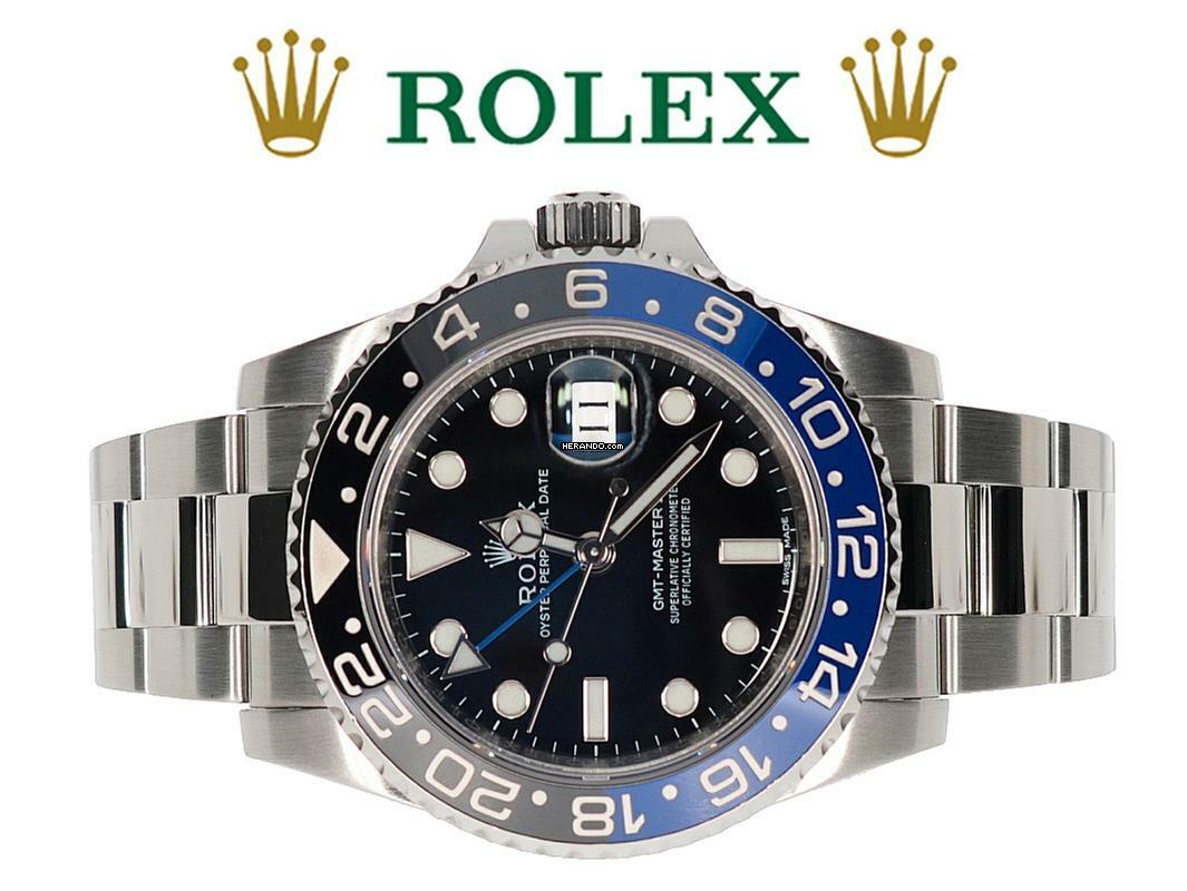 Rolex GMT-Master II Batman LC 100